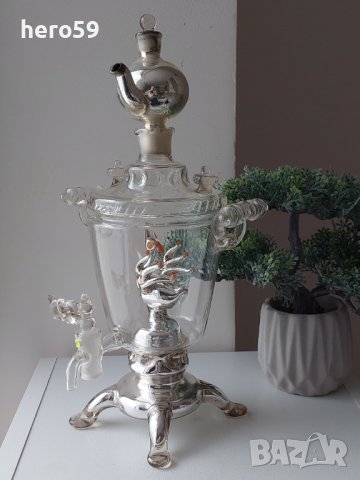 Много рядък Руски самовар/сребро сребърен сребърни/, снимка 1