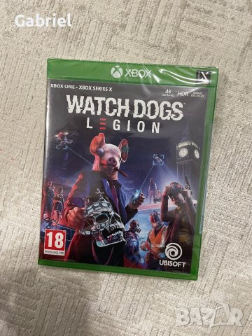 Нова! Watchdogs Legion Xbox One, снимка 1 - Игри за Xbox - 42485091