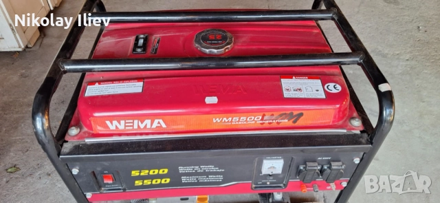 Генератор за ток 5,5 KW , бензинов , четиритактов WEIMA WM 5500, снимка 7 - Генератори - 52160568