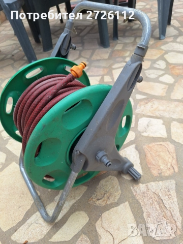 Маркуч с макара 35м., снимка 2 - Напояване - 51555103