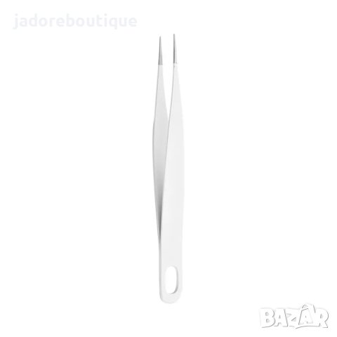 Пинсета за маникюр / за декорация - 2 вида, снимка 2 - Продукти за маникюр - 33879483