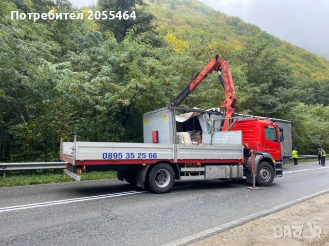 Транспорт камион с кран и услуги с кран. кошница за хора, вишка., снимка 8 - Транспортни услуги - 41792288