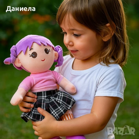 🧸 Очарователни парцалени кукли – Говорят на български език, снимка 2 - Кукли - 50964910
