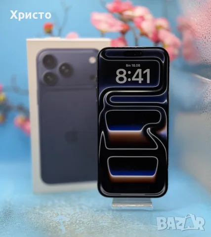 ГАРАНЦИОНЕН!!! APPLE iPHONE 17 Pro Max, 256GB, 5G, Deep Blue, снимка 4 - Apple iPhone - 55728188