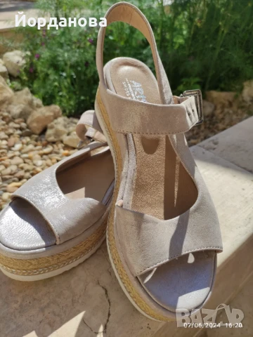 Естествена кожа Arise , снимка 5 - Сандали - 50527498