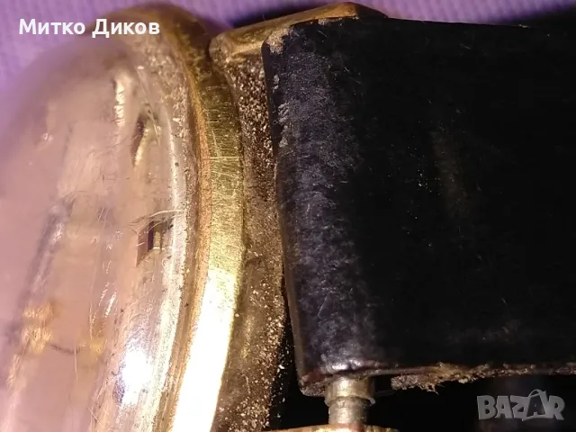 Полйот часовник от соца 30 камъка 20 микрона злато коронка за навиване няма, снимка 10 - Мъжки - 49680504