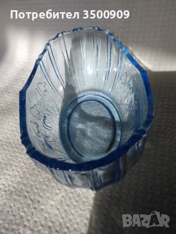 стъклена бонбониера, снимка 5 - Антикварни и старинни предмети - 41725016