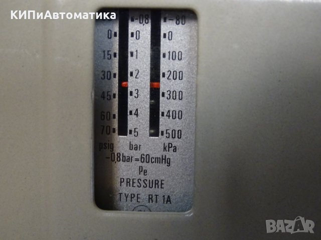 Пресостат Danfoss RT 1А pressure switch 0.8-5 bar, снимка 6 - Резервни части за машини - 36001159