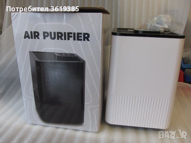 Пречиствател на въздух с хепа филтър Nobebird A8 -  Бял, снимка 9 - Други стоки за дома - 39416365