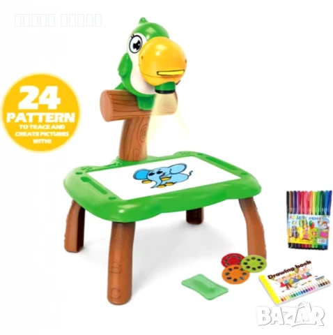 Детска масичка за рисуване с вграден проектор, снимка 2 - Рисуване и оцветяване - 51415052