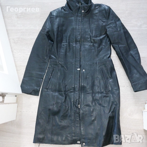 Кожено манто естествена кожа , S, снимка 3 - Якета - 52027810