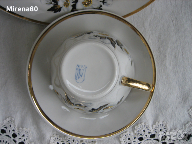 Разкошни руски сетове за чай/кафе, снимка 7 - Чаши - 44570839
