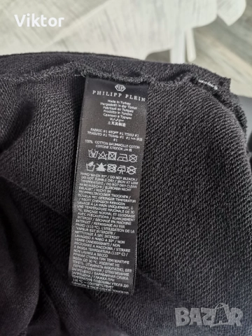 Оригинален суичър PHILLIP PLEIN, снимка 5 - Суичъри - 52610825