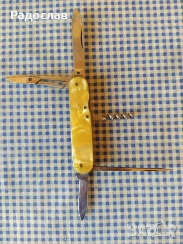 старо комбиниро ножче Gerlach, снимка 4 - Ножове - 53830962