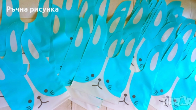 Плътни найлонови торбички с ушички за лакомства и подаръци за детски рождени дни и партита с различн, снимка 14 - Декорация за дома - 43899581