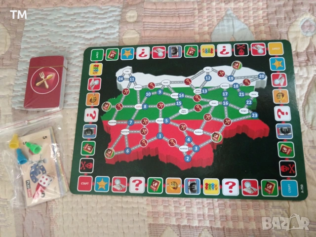Настолна образователна семейна игра "ваканция в България", снимка 3 - Образователни игри - 53744318