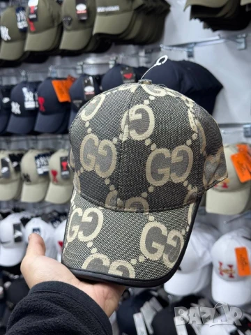 шапки с козирка gucci , снимка 13 - Шапки - 50601870