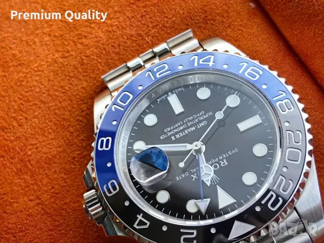 Rolex GMT Batman, снимка 6 - Мъжки - 49979442