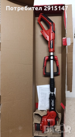 Акумулаторен тример за трева EINHELL GE-CT 18/28 Li-Solo, снимка 2 - Градинска техника - 52882021