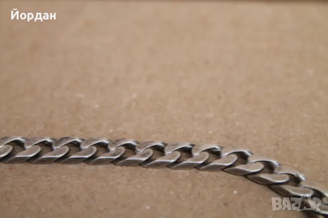 Сребърна гривна , снимка 5 - Гривни - 47549443