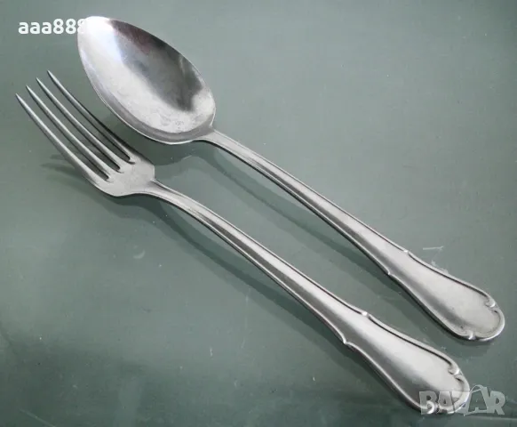 Немски прибори за хранене WELLNER / ABS неръждаема стомана 12 части , снимка 10 - Антикварни и старинни предмети - 48655595