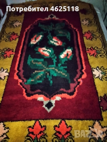 Китеник, халище/постелка, завивка, килим/ 1.30/2.07 м, снимка 3 - Покривки за легло - 52617325