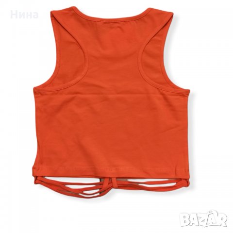 Топ NK в оранжево , снимка 3 - Детски тениски и потници - 35898225