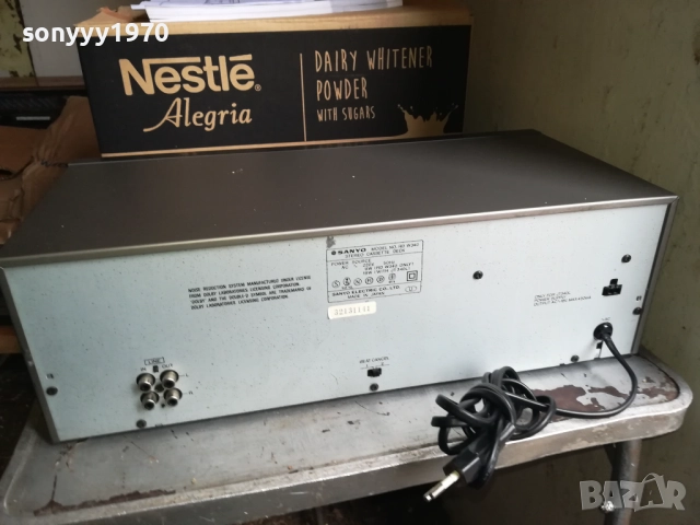 SANYO RD W340 DECK-MADE IN JAPAN ВНОС SWISS 0911251705LCHERY2, снимка 7 - Декове - 52352727