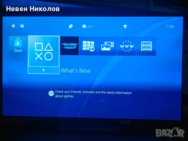 PS4 SLIM конзола 1 TB + 4 оригинални игри , снимка 6 - PlayStation конзоли - 52893096