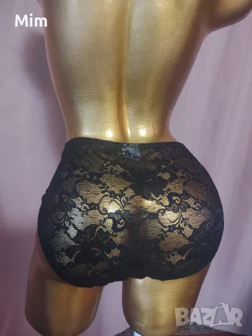 Stinna L/XL Черна дантелена бикина 