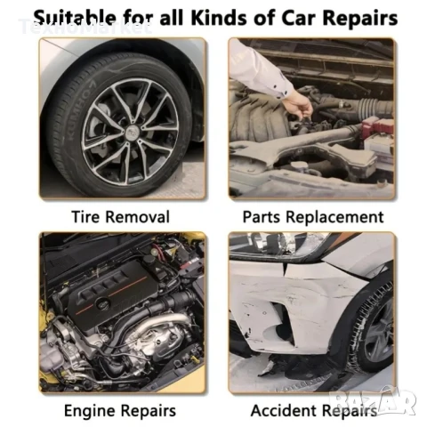 Професионален комплект инструменти 121 части – за авто и домашни ремонти, снимка 6 - Други инструменти - 50640771