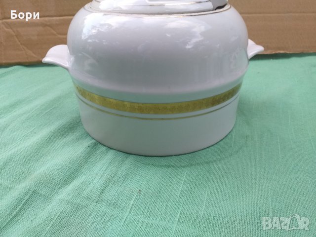 Български порцелан супник, снимка 2 - Чинии - 34572082