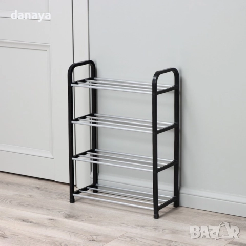 6118 Етажерка за обувки на 4 нива изчистен дизайн, снимка 2 - Органайзери - 51740651