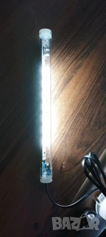 LED Осветление Aquael LEDDY Tube Day&Night 7W Sunny 27.3 см, снимка 3 - Оборудване за аквариуми - 53131969