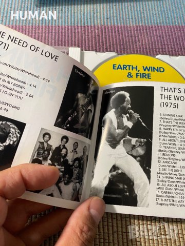 Earth,Wind & Fire, снимка 16 - CD дискове - 41887208