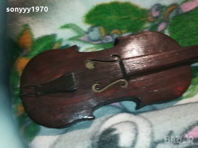 Цигулка ЗА ДЕКОР ЗА ЗАВЕДЕНИЕ ИЛИ ДОМА 61/20/7см 0211211502, снимка 2 - Струнни инструменти - 34669290