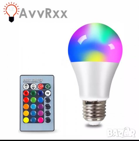 LED крушка ❤️💛💜💚💙, снимка 5 - Крушки - 39382292