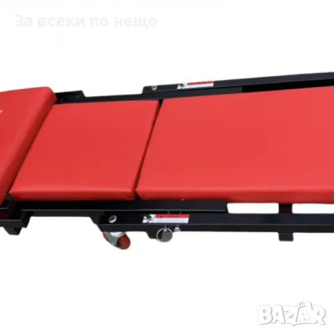 Сгъваема aвтомобилна лежанка – работен стол за автосервиз StahlMayer, снимка 2 - Други инструменти - 50327247