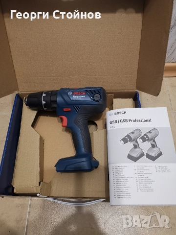 Винтоверт ударно-пробивен Bosch GSR 180-LI PROFESSIONAL , снимка 8 - Винтоверти - 52541950