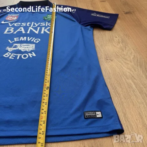 Nike футболна тениска Дания 17/19 колекционерска размер XXL, снимка 6 - Футбол - 55817515
