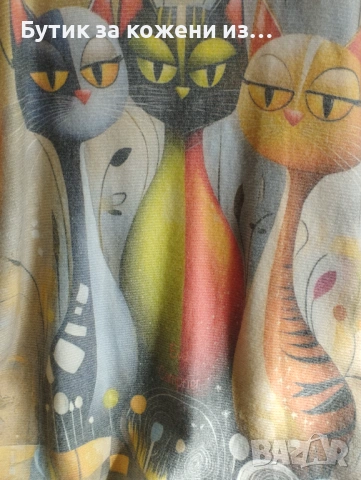 Пуловер с котки, снимка 2 - Блузи с дълъг ръкав и пуловери - 53367050