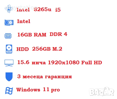 Лаптоп Dell Latitude 5580, снимка 2 - Лаптопи за работа - 53124086