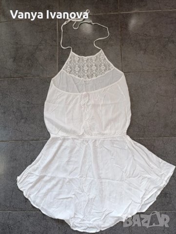 Yamamay бяла плажна рокля