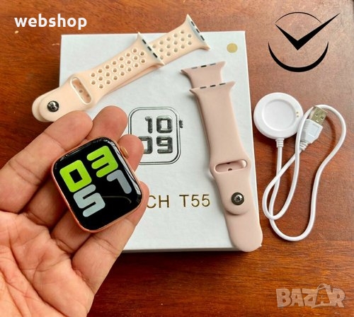Смарт Часовник T55 , 2 Каишки , Водоустойчив , IOS / Android, снимка 3 - Смарт часовници - 36033698