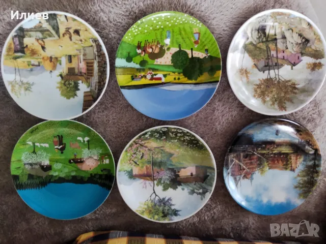 Декоративни чинии за стена , снимка 6 - Декорация за дома - 48423693