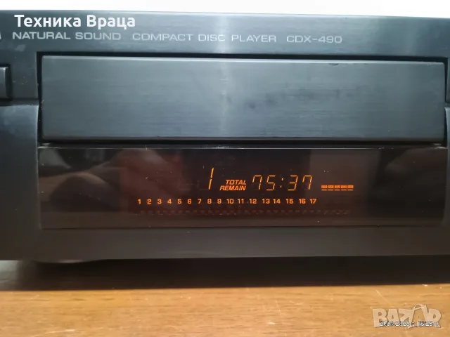CD Плеър Yamaha CDX-490 Natural Sound – Високо качество. Изпращам видео. , снимка 5 - Аудиосистеми - 56173002