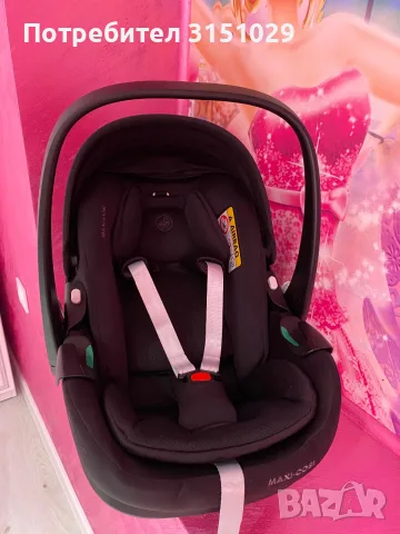 Бебешка кошница Maxi-Cosi Pebble 360 Pro² – Essential Black, снимка 4 - Столчета за кола и колело - 56209305