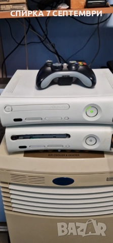 XBOX 360  + 7 диска безжичен контролер , снимка 3 - Настолни игри - 49771415