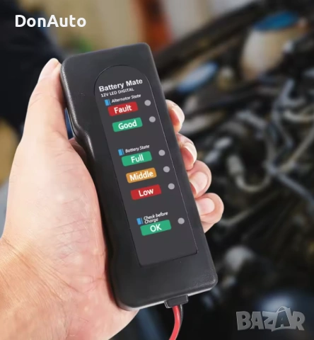 Тестер за акумулатор, снимка 5 - Аксесоари и консумативи - 53134053