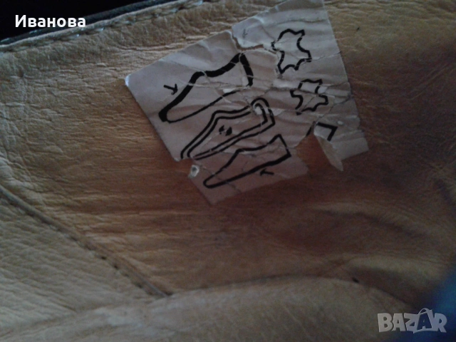 Стилни черни удобни,ежедневни обувки Polaris - естественна кожа., снимка 7 - Дамски ежедневни обувки - 53637838